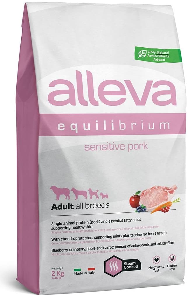 Alleva Equilibrium Sensitive Adult All Breeds Pork