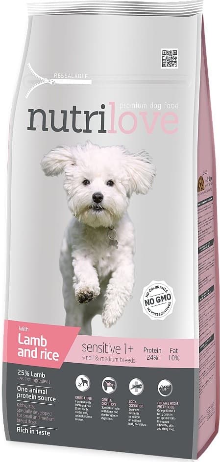 Nutrilove Sensitive Lamb Small