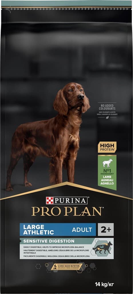Purina Pro Plan Large Adult Athletic Sensitive Digestion jehněčí
