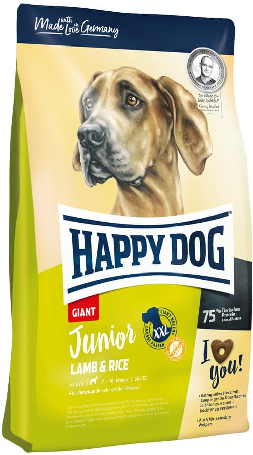 Happy Dog Original Junior Giant Lamb & Rice