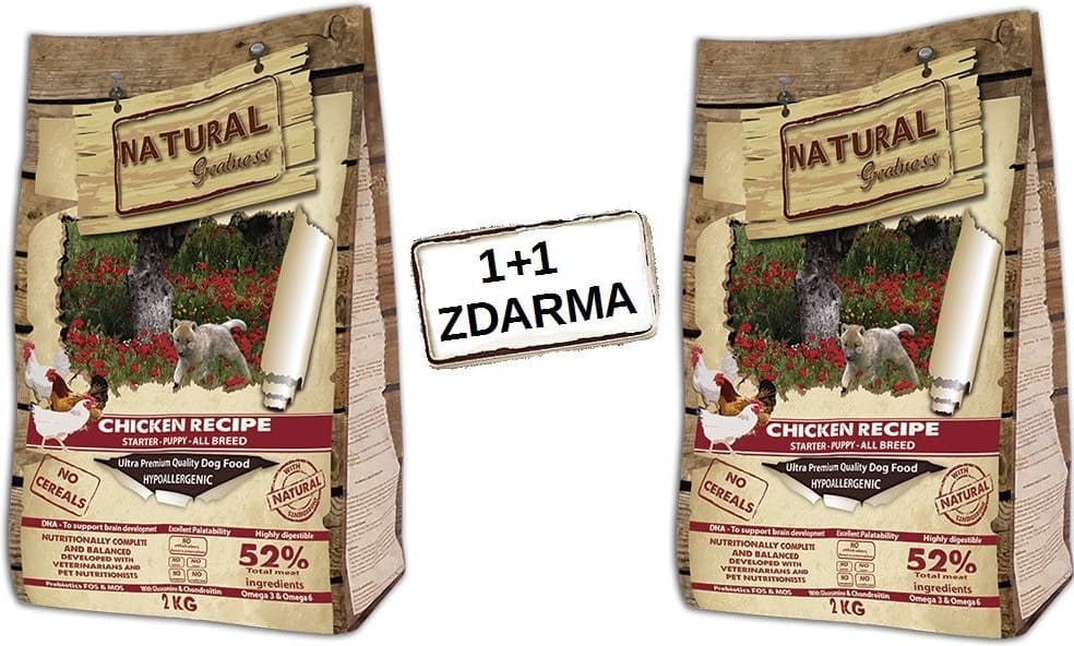 Natural Greatness Hypoallergenic Starter Puppy Chicken