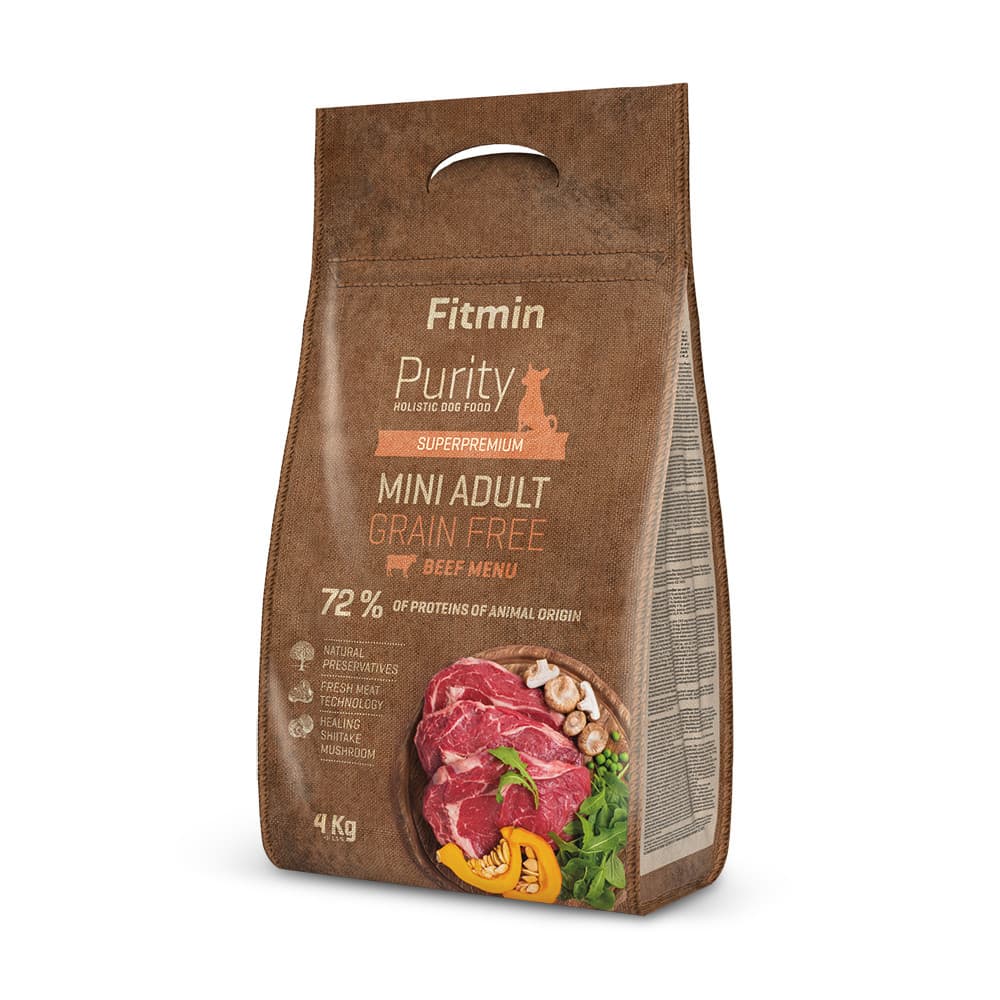 Fitmin Purity Grain Free Adult Mini Beef