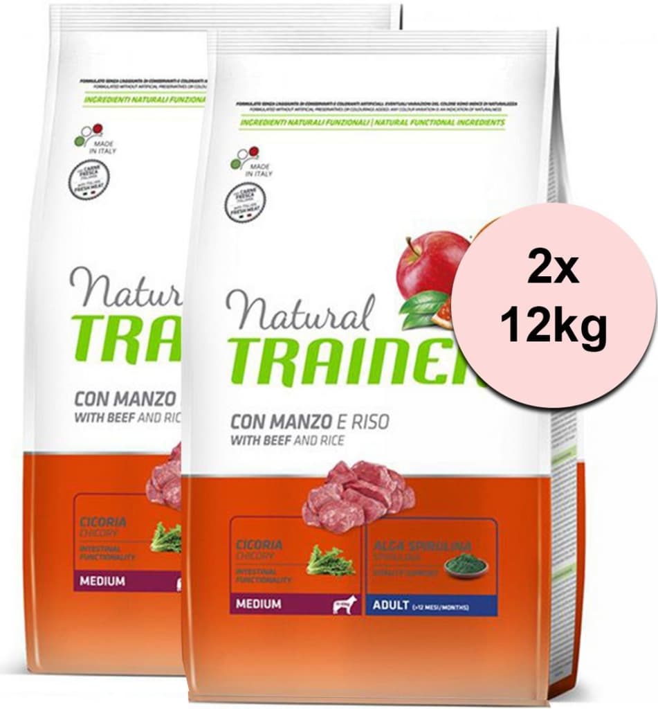 Trainer Natural Adult Medium Hovězí