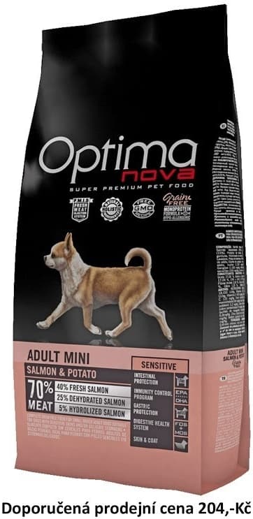 Optima Nova Adult Mini Sensitive Grain Free Salmon