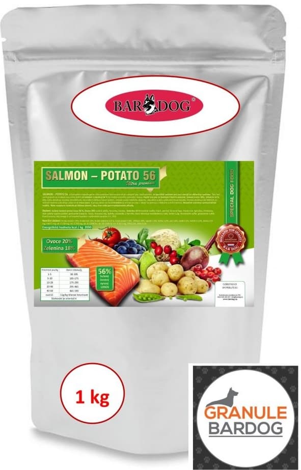 Bardog Ultra Premium Hypoalergenní Losos & Brambor