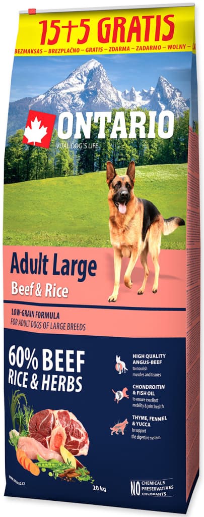 Ontario Adult Large Beef & Rice