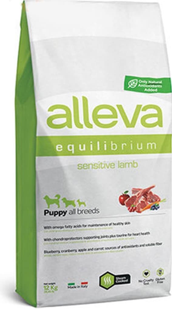 Alleva Equilibrium Sensitive Puppy All Breeds Lamb