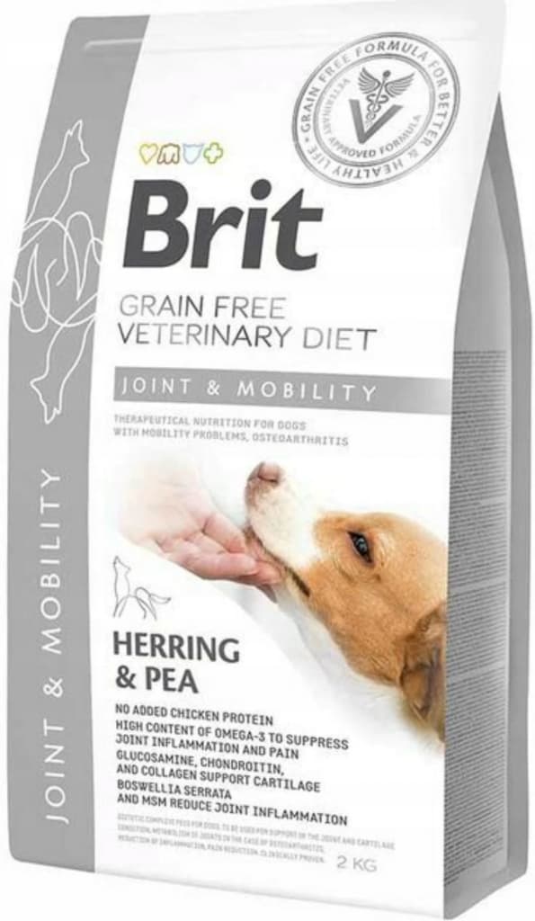 Brit Veterinary Diet Grain Free Joint & Mobility Herring & Pea