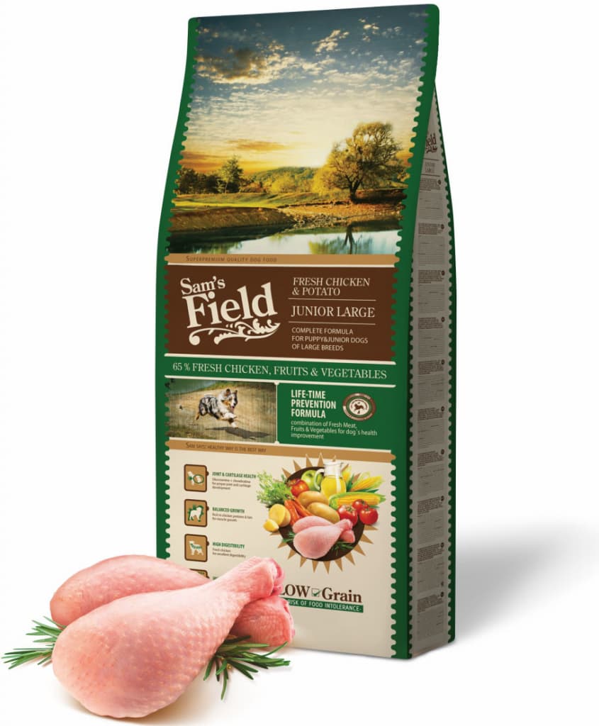Sam's Field Low Grain Junior Large Chicken & Potato
