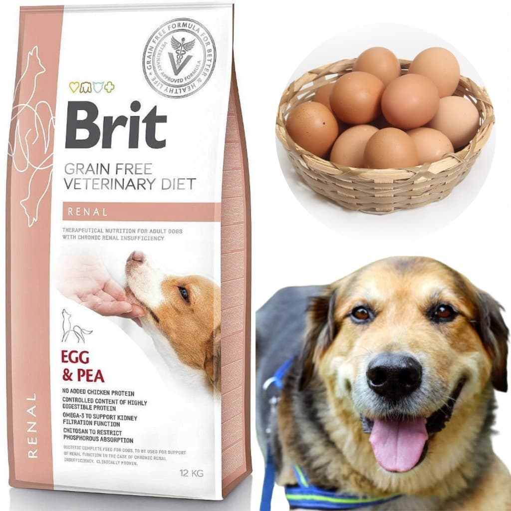 Brit Veterinary Diet Grain Free Renal Egg & Pea