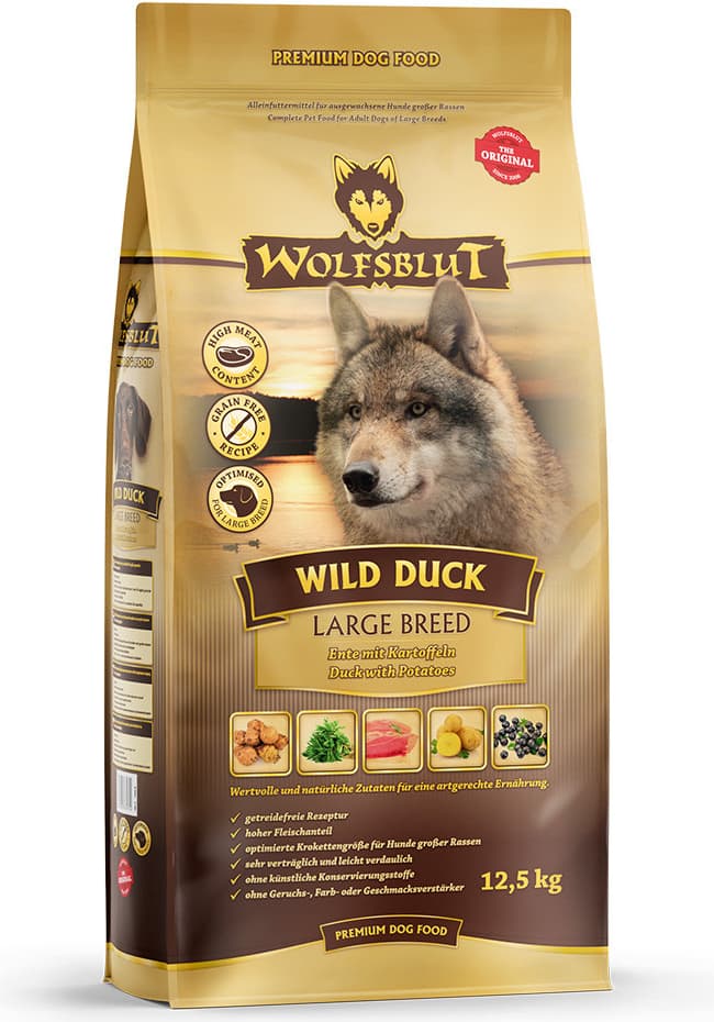 Wolfsblut Original Wild Duck Puppy Large Breed