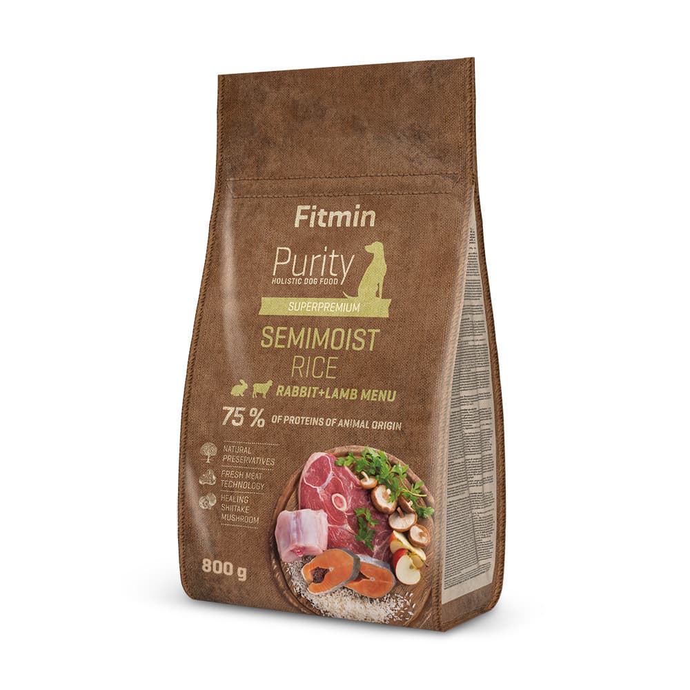 Fitmin Purity Rice Semi Moist Rabbit & Lamb