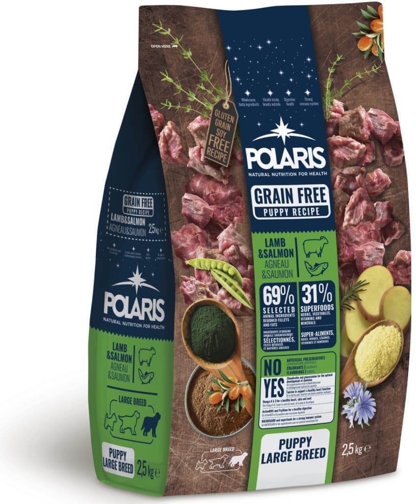 Polaris Grain Free Puppy Large Breed Lamb & Salmon