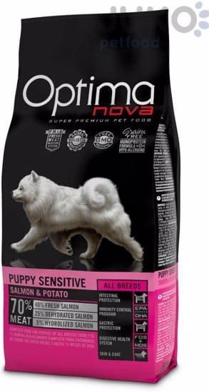 Optima Nova Puppy Sensitive Grain Free Salmon