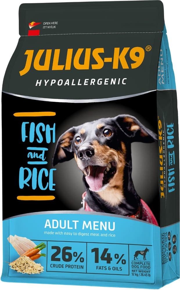Julius K9 Adult Hypoallergenic RYBA A RÝŽE