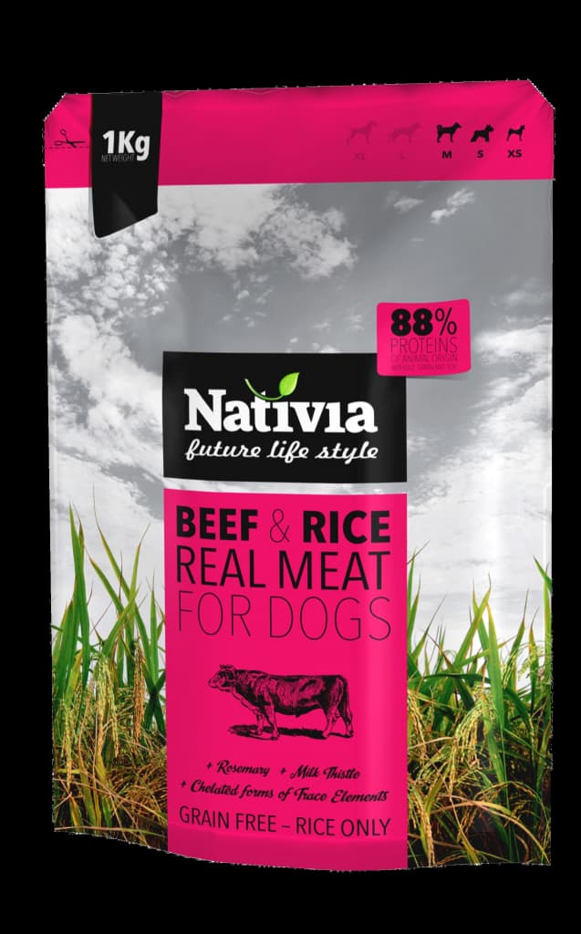 Nativia Real Meat Beef & Rice