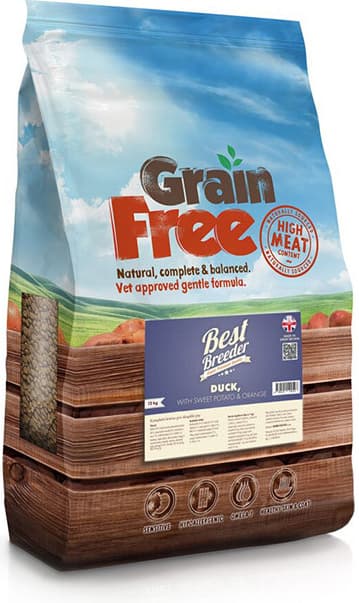Best Breeder Grain Free Duck, Sweet Potato & Orange