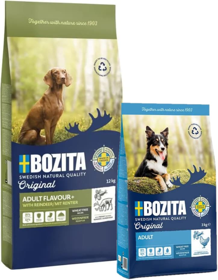 Bozita Original Adult Flavour Plus se sobím bez pšenice