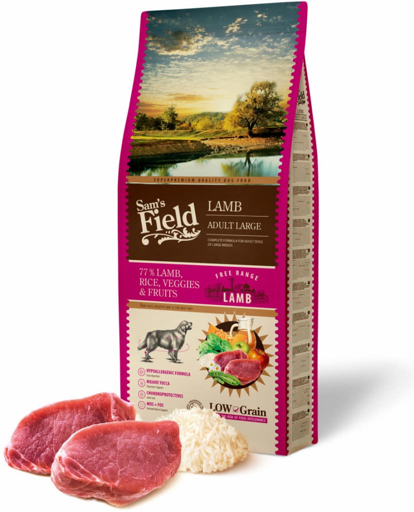 Sam's Field Low Grain Adult Large Lamb