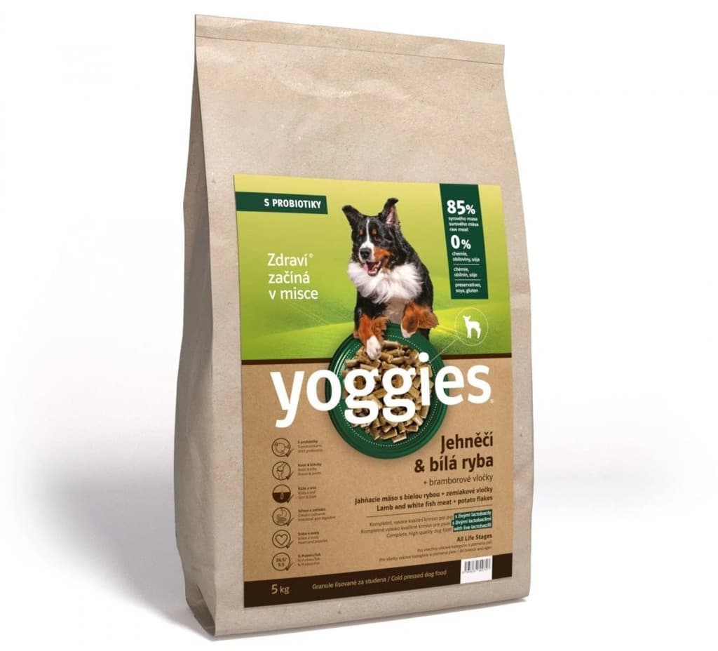 Yoggies Original Jehněčí & bílá ryba
