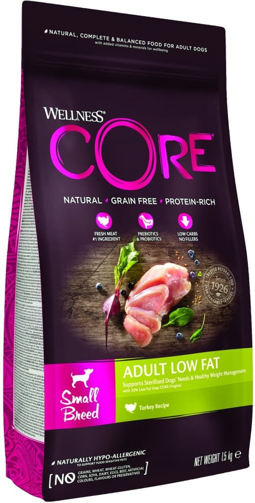 Wellness Core Small Breed Healthy Weight Turkey