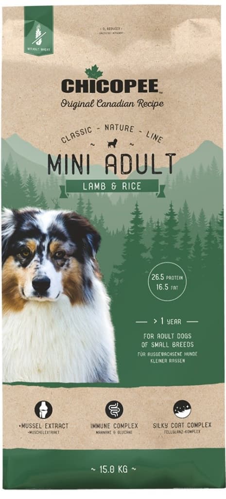 Chicopee Classic Nature Mini Adult Lamb & Rice