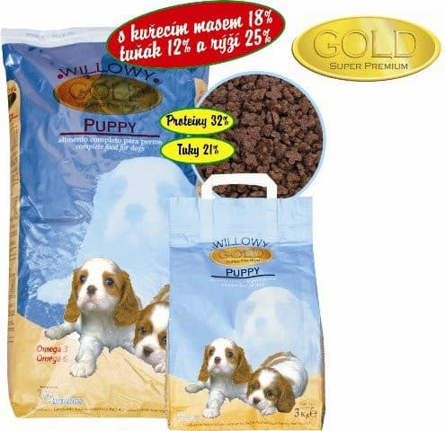 Willowy Gold Puppy