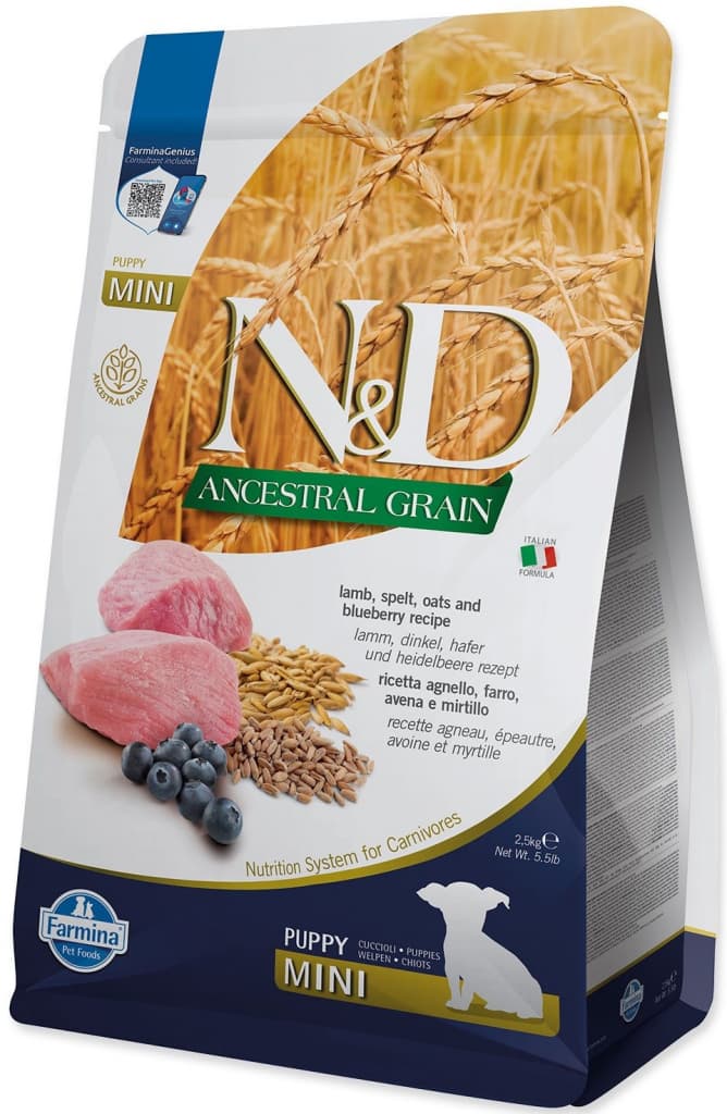 N&D Ancestral Grain Low Grain Adult Lamb & Blueberry
