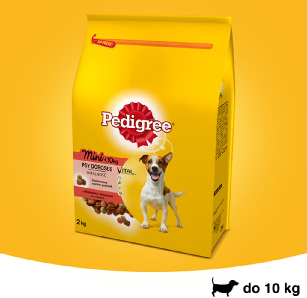 Pedigree Original Adult Small hovězí & zelenina