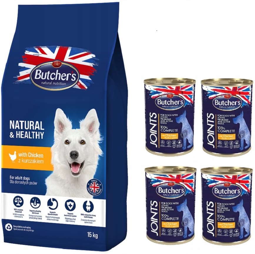 Butcher's Natural & Healthy Blue s kuřecím masem