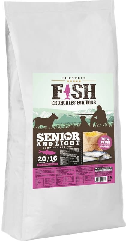 Topstein Fish Crunchies Senior & Light