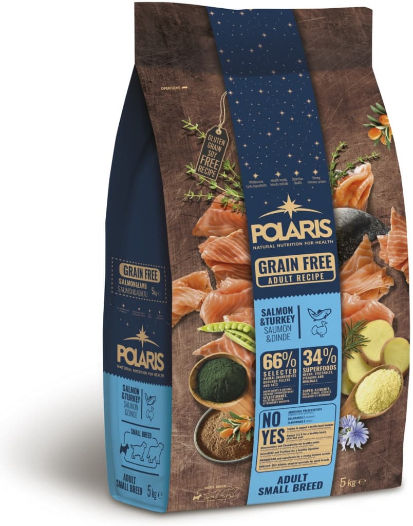 Polaris Grain Free Adult Small Breed Salmon & Turkey