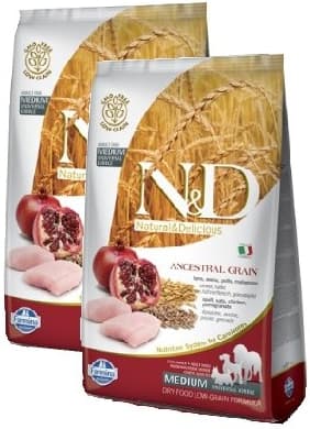 N&D Ancestral Grain Low Grain Adult Chicken & Pomegranate