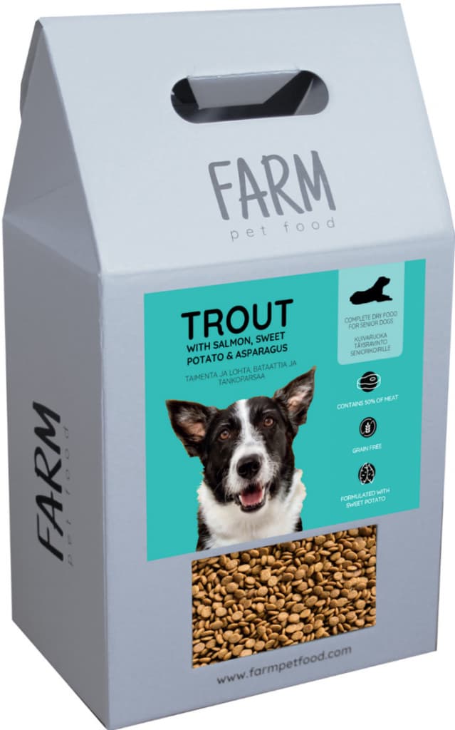 Farm Pet Food seniory losos sladký brambor a chřest