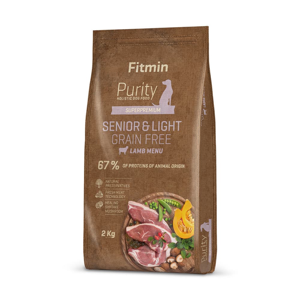 Fitmin Purity Grain Free Senior & Light Lamb