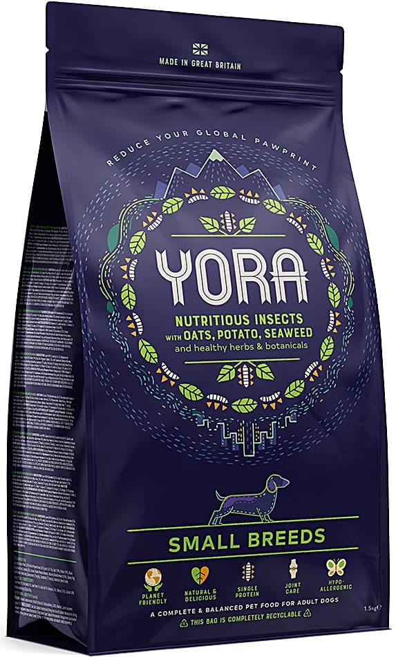 YORA Adult granule z hmyzu Small Breed
