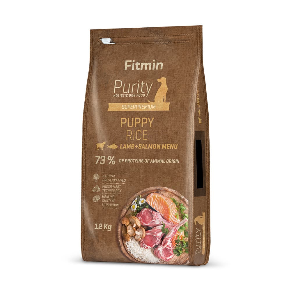 Fitmin Purity Rice Puppy Lamb & Salmon