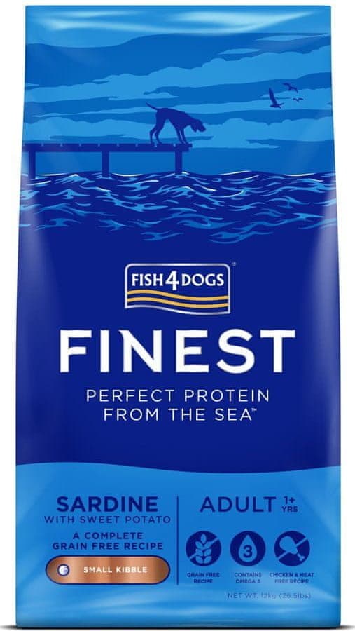 FISH4DOGS Finest White Fish with Potato Adult