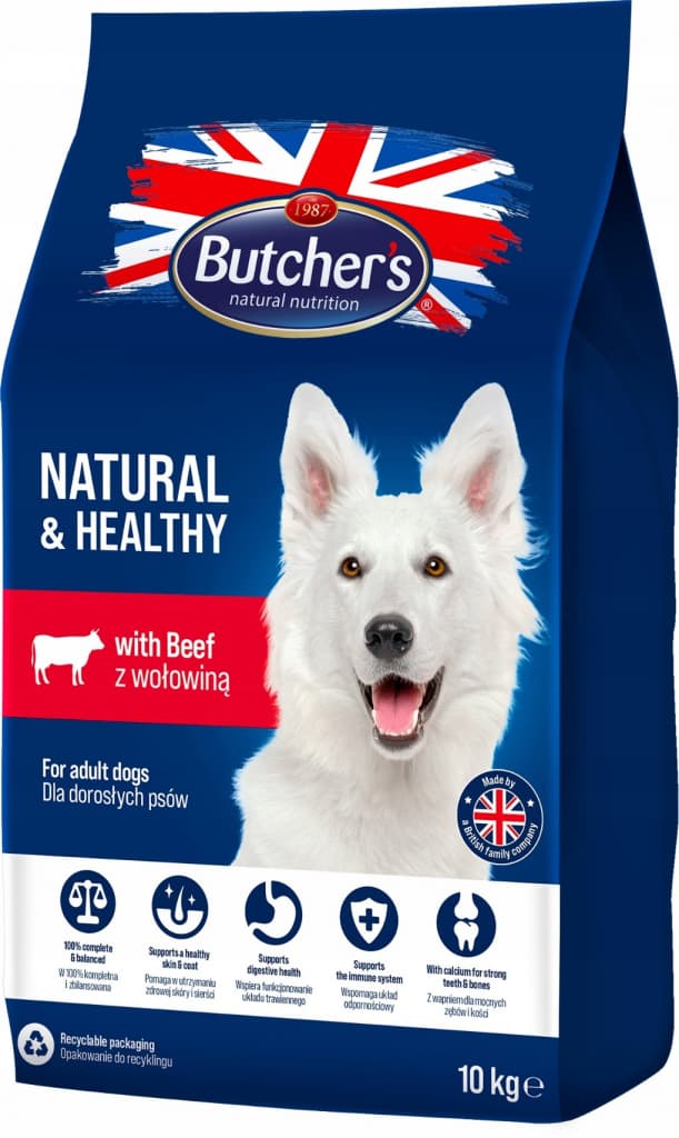 Butcher's Natural & Healthy Blue s hovězím masem