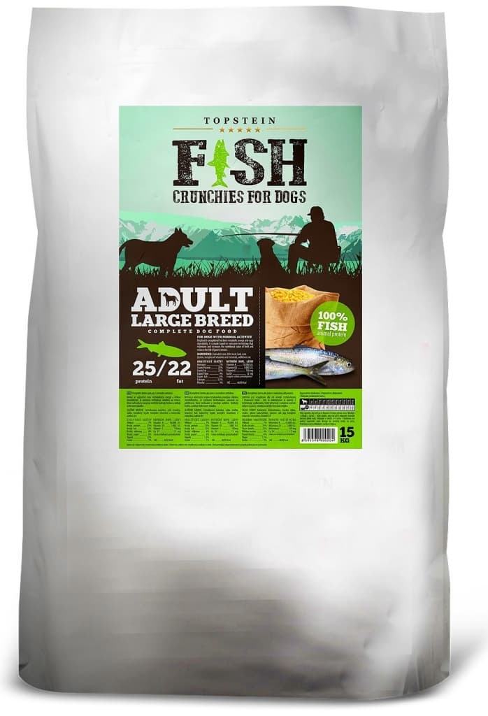 Topstein Fish Crunchies Adult Large Breed
