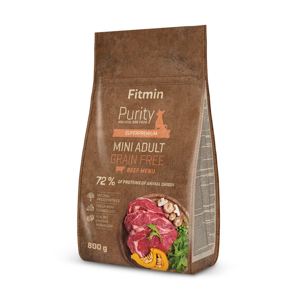 Fitmin Purity Grain Free Adult Mini Beef