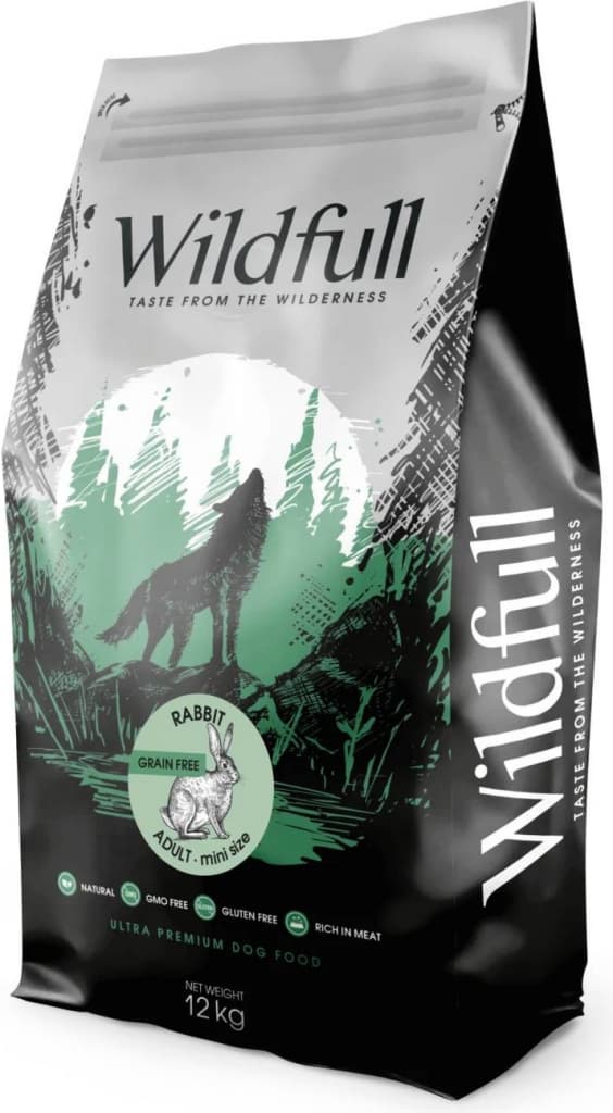 Wildfull Adult Mini Size Grain Free Rabbit & Pumpkin