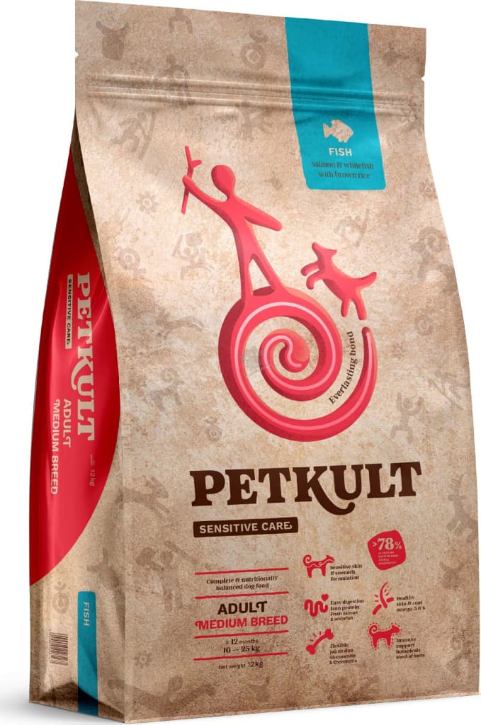 Petkult Sensitive Fish adult Medium