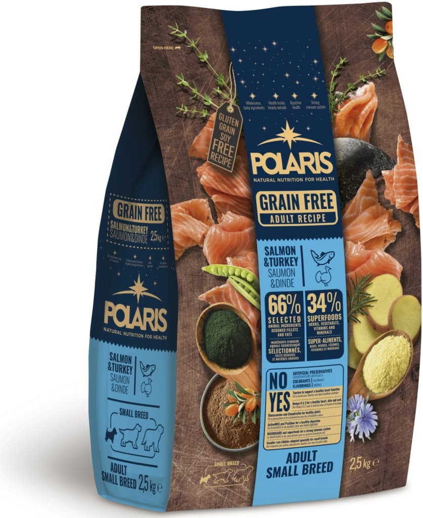 Polaris Grain Free Adult Small Breed Salmon & Lamb