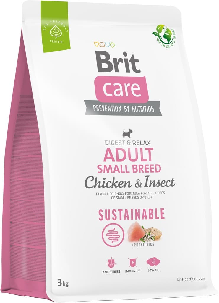Brit Care Sustainable Adult Small Breed Chicken & Insect