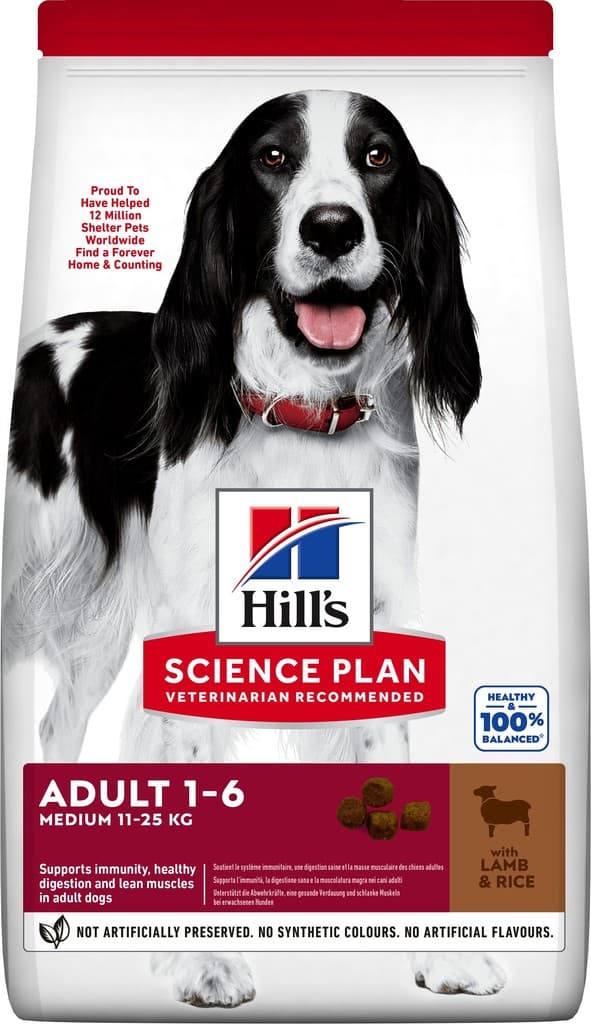 Hill's Science Plan Adult 1-6 Medium Lamb