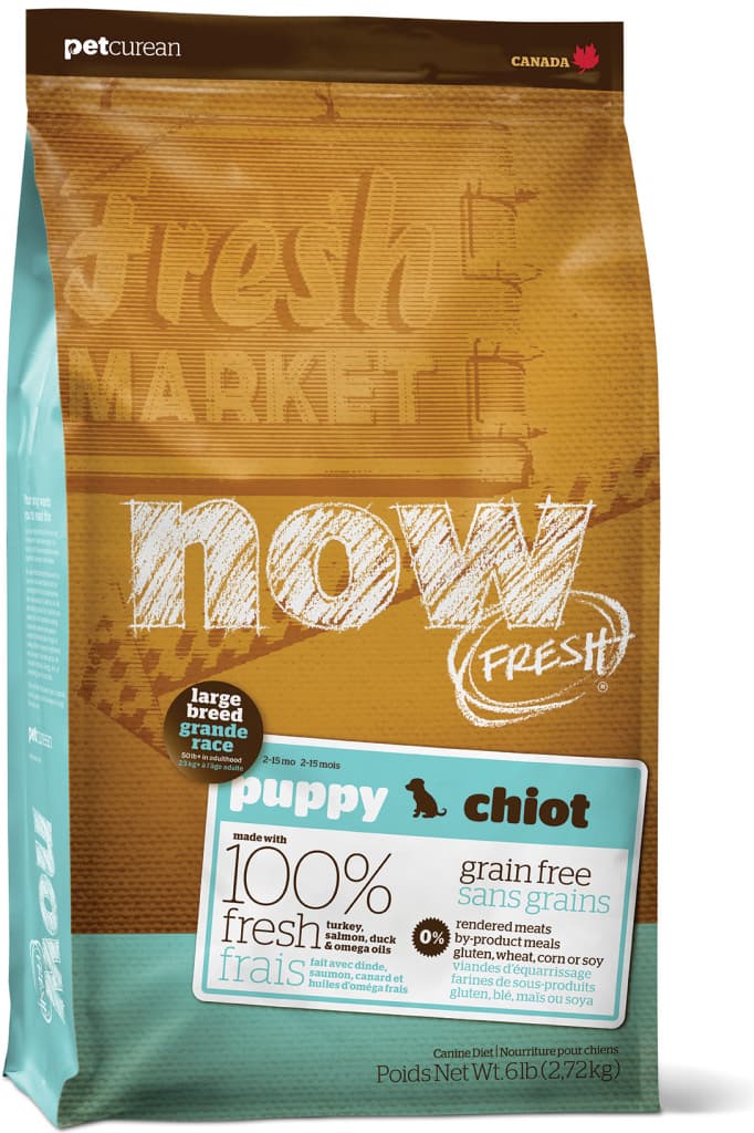 Petcurean NOW! Fresh Grain Free Puppy Large
