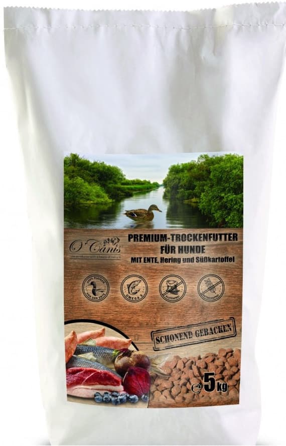 O'Canis Premium Kachna se sleděm a batáty