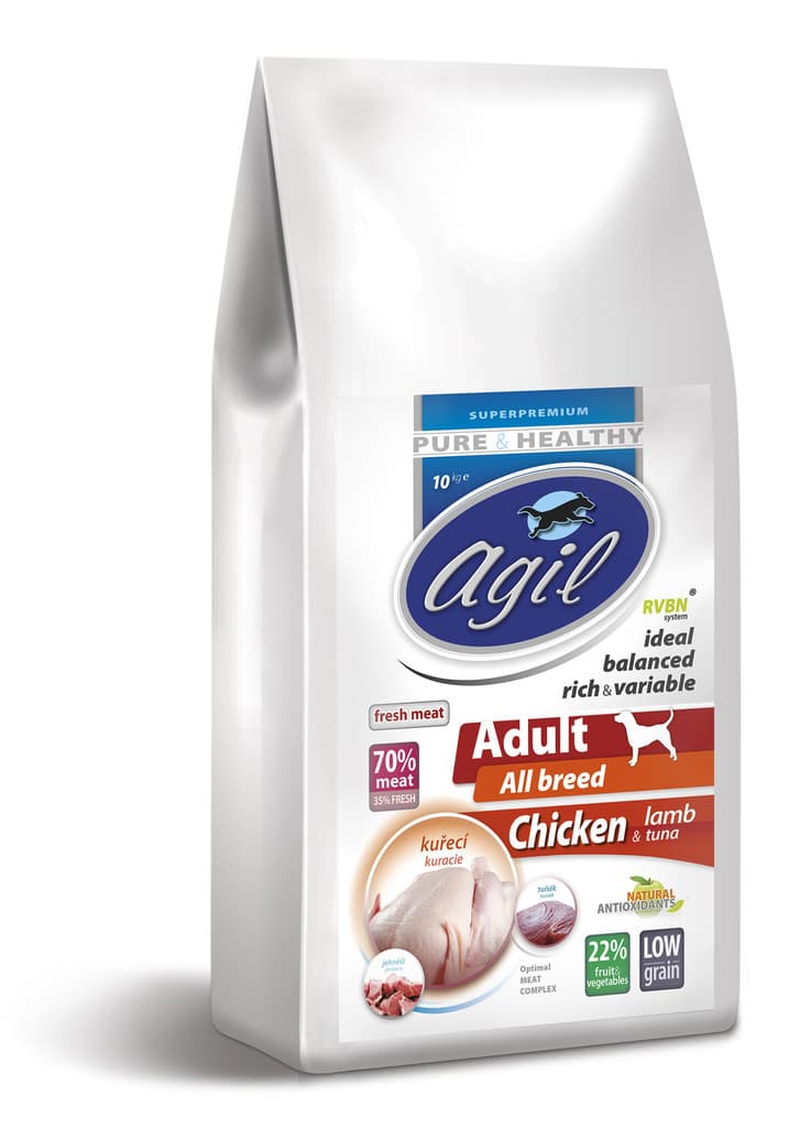 Agil Pure & Healthy Adult All Breed Chicken & Lamb