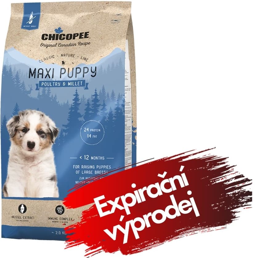 Chicopee Classic Nature Maxi Puppy Poultry & Millet